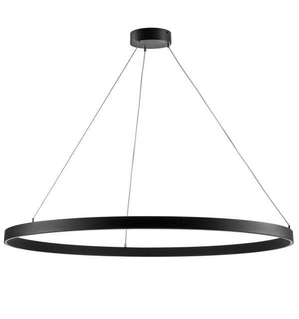748057 Люстра SATURNO LED 75W 5800LM 70G ЧЕРНЫЙ 3000-6000K