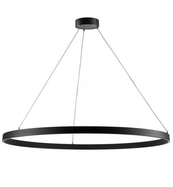 748057 Люстра SATURNO LED 75W 5800LM 70G ЧЕРНЫЙ 3000-6000K