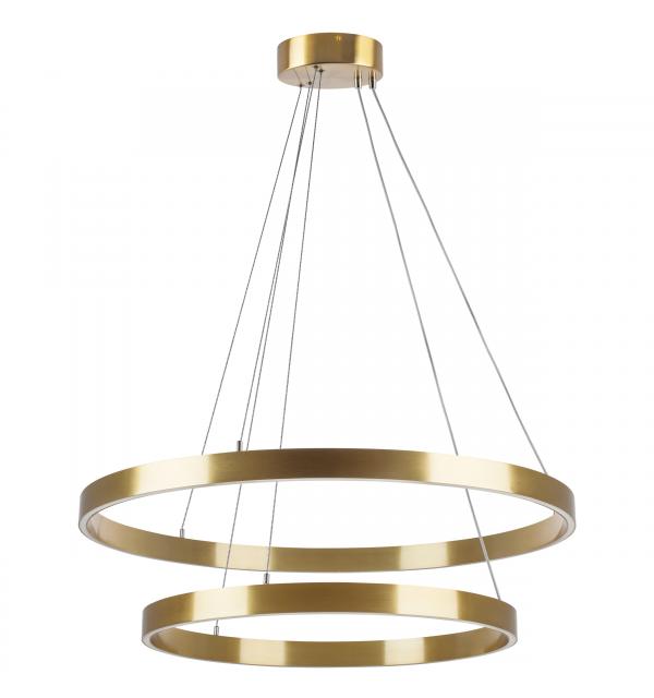 748123 Люстра SATURNO LED 84W 5800LM 70G ЗОЛОТО 3000-6000K