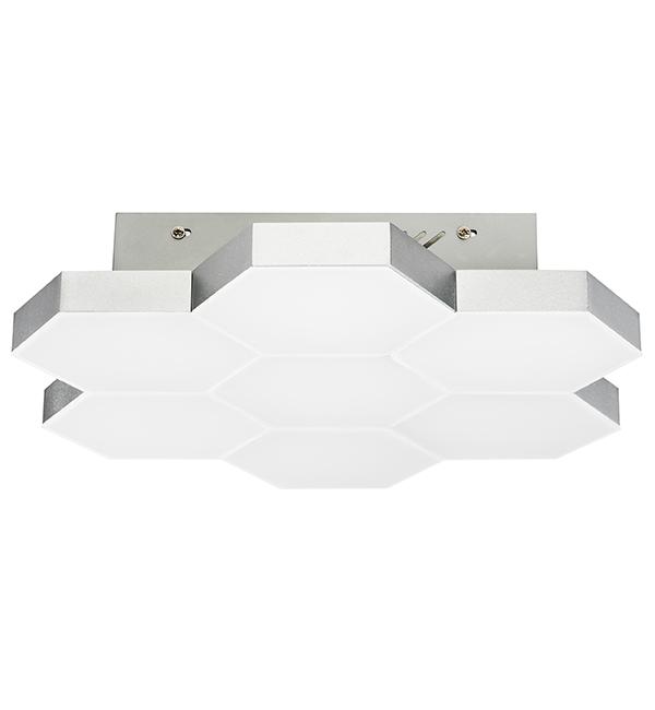 750074 Люстра потол FAVO LED-35W 1680LM Серебро 4000K