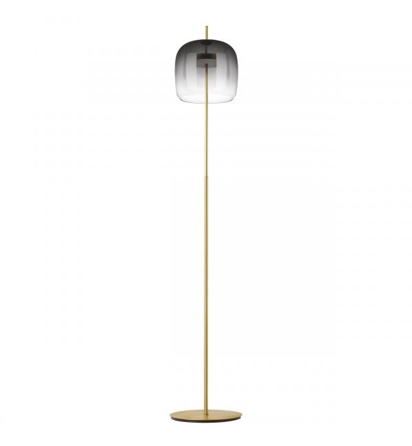 804718 Торшер CUPOLA LED 1х18W 900LM ЗОЛОТО/ДЫМЧАТЫЙ 3000K