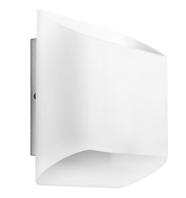 808620 Светильник настенный MURO I 2х40W G9 ХРОМ/БЕЛЫЙ