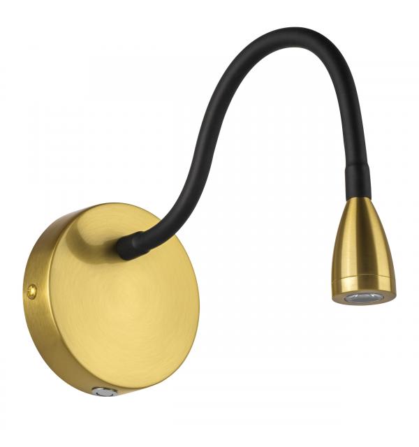 808631 Бра MURO III COB LED 3W 200LM 30G ЛАТУНЬ 3000K
