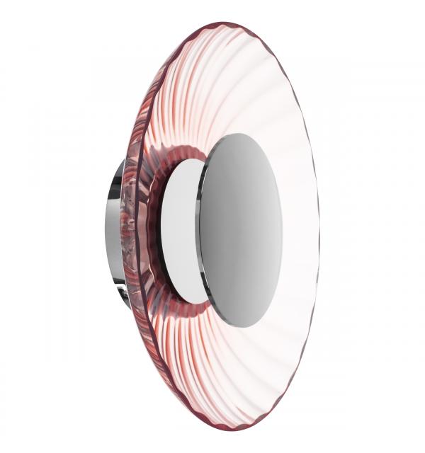809022 Настенно-потолочный светильник CELESTA LED 24W 600LM ХРОМ/РОЗОВЫЙ 3000K