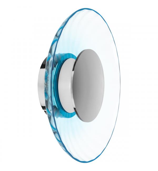 809025 Настенно-потолочный светильник CELESTA LED 24W 600LM ХРОМ/ГОЛУБОЙ 3000K