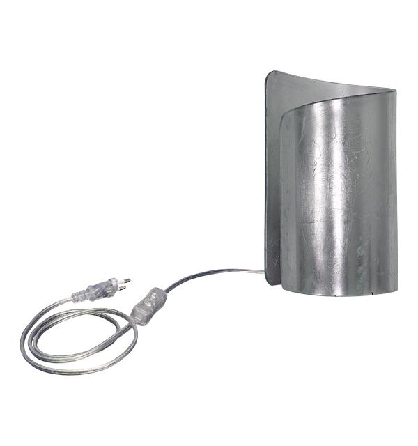 811914 Настольная лампа PITTORE 1х40W E27 Серебро
