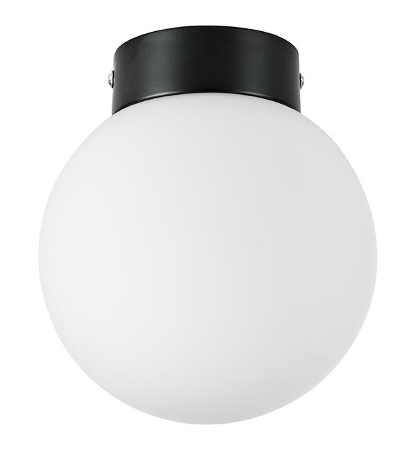 812017 Люстра GLOBO 1х40W E14 ЧЕРНЫЙ/БЕЛЫЙ