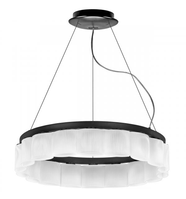 812186 Люстра NIBBLER 18х6W(Led) G9 ЧЕРНЫЙ/БЕЛЫЙ