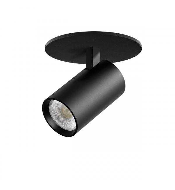 A5147RS Светильник ALTA BASE встраиваемый LED 15W 1880LM 24G ЧЕРНЫЙ 4000K со встр. чашей (215147 + 215007 + 215000-15)