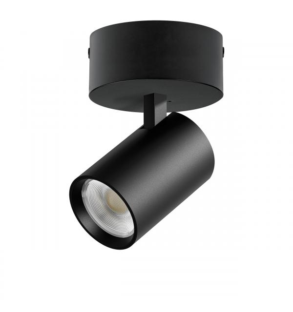 A5237SO Светильник ALTA BASE накладной LED 24W 3040LM 24G ЧЕРНЫЙ 3000K с накл. чашей (215237 + 215017 + 215010-24)