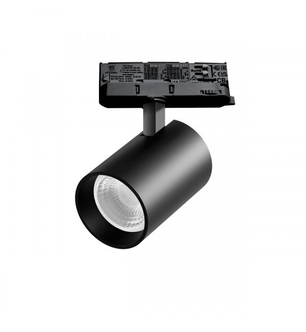 A5347QT36G Светильник ALTA BASE для трековой системы Quattro LED 30W 3525LM 36G ЧЕРНЫЙ 4000K с адаптером (215347 + 594037 + 215303)