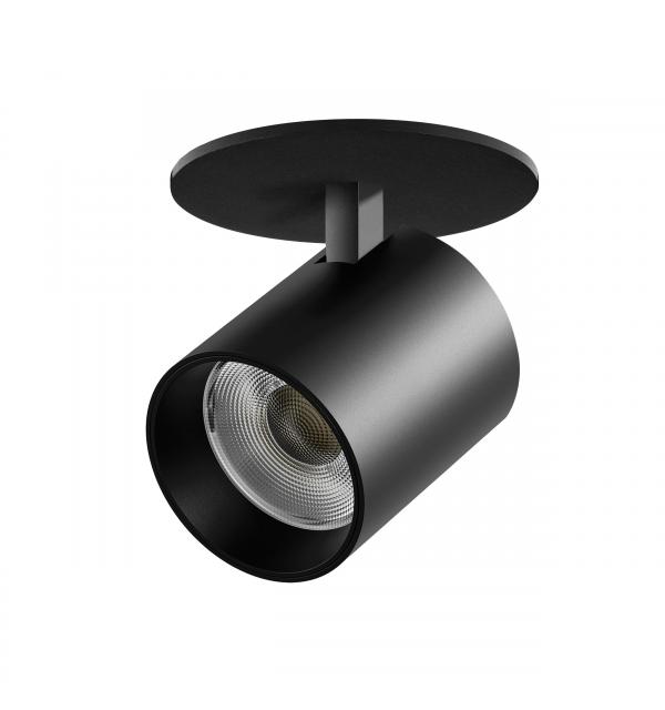 A5437RS Светильник ALTA BASE встраиваемый LED 35W 3176LM 24G ЧЕРНЫЙ 3000K со встр. чашей (215437 + 215007 + 215000-35)