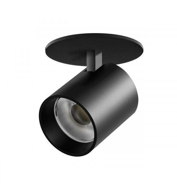 A5437RS Светильник ALTA BASE встраиваемый LED 35W 3176LM 24G ЧЕРНЫЙ 3000K со встр. чашей (215437 + 215007 + 215000-35)