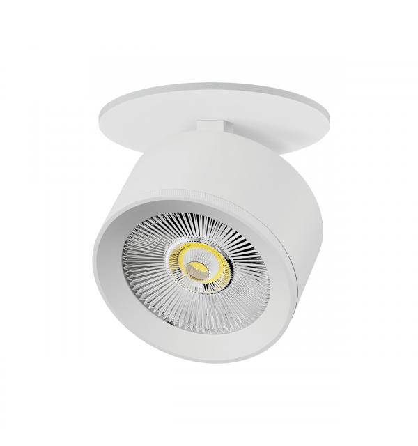 A5536RS Светильник ALTA PRO встраиваемый LED 15W 1700LM 36G БЕЛЫЙ 3000K со встр. чашей (215536 + 215006 + 215000-15)