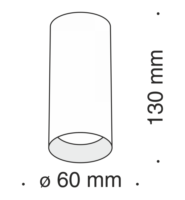 Потолочный светильник Technical C010CL-01MG