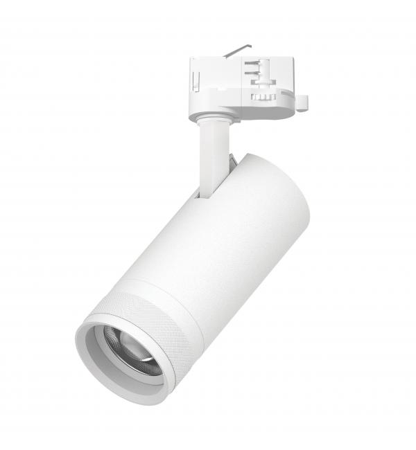 C4206QT Светильник CANNO PRO д/треков QUATTRO LED 20W 1400LM 20-55G БЕЛЫЙ 2700-4200-6000К IP20  с адаптером (304206 + 594006)