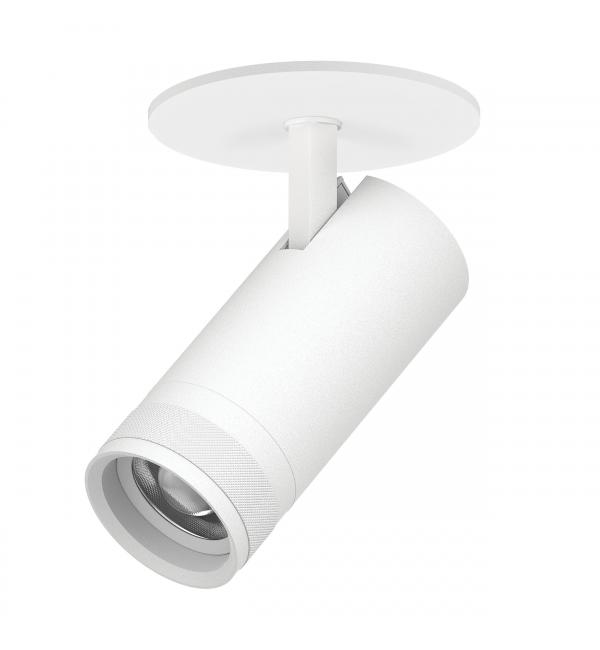 C4206RS Светильник CANNO PRO встраиваемый LED 20W 1400LM 20-55G БЕЛЫЙ 2700-4200-6000К IP20  с адаптером (304206 + 215006)