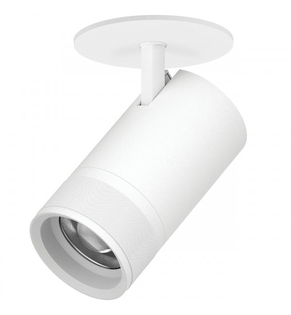 C4406RS Светильник CANNO PRO встраиваемый LED 40W 2800LM 20-55G БЕЛЫЙ 2700-4200-6000K IP20 с адаптером (304406 + 215006)