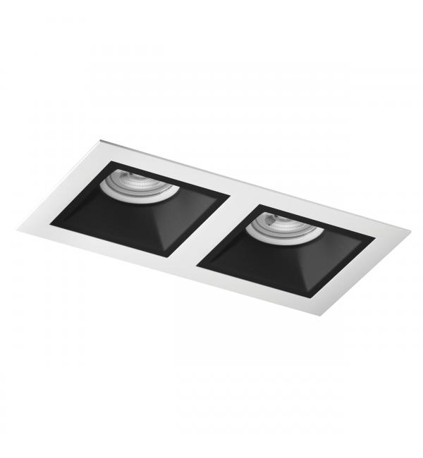 D5260707WMOD Светильник DOMINO QUADRO под LED модуль/лампу МR16 (214526+214507+214507+214006+214006)