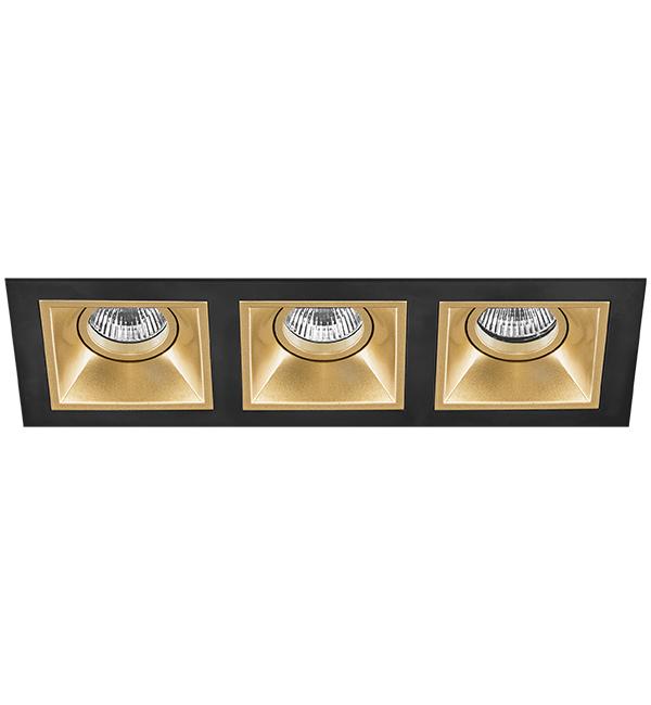 D537030303 Светильник DOMINO QUADRO МR16 (214537+214503+214503+214503)