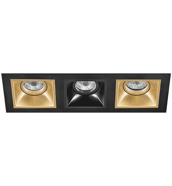 D537030703 Светильник DOMINO QUADRO МR16 (214537+214503+214507+214503)