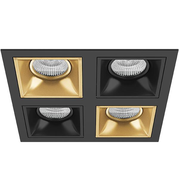 D54703070307 Светильник DOMINO QUADRO МR16 (214547+214503+214507+214503+214507)