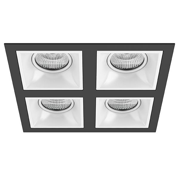D54706060606 Светильник DOMINO QUADRO МR16 (214547+214506+214506+214506+214506)