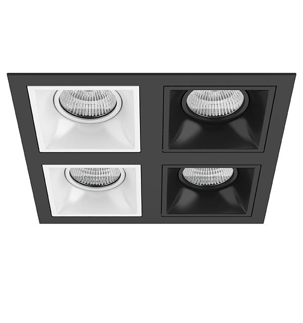 D54706060707 Светильник DOMINO QUADRO МR16 (214547+214506+214506+214507+214507)