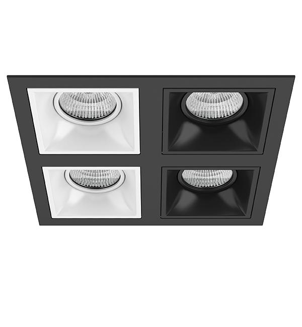 D54706060707 Светильник DOMINO QUADRO МR16 (214547+214506+214506+214507+214507)