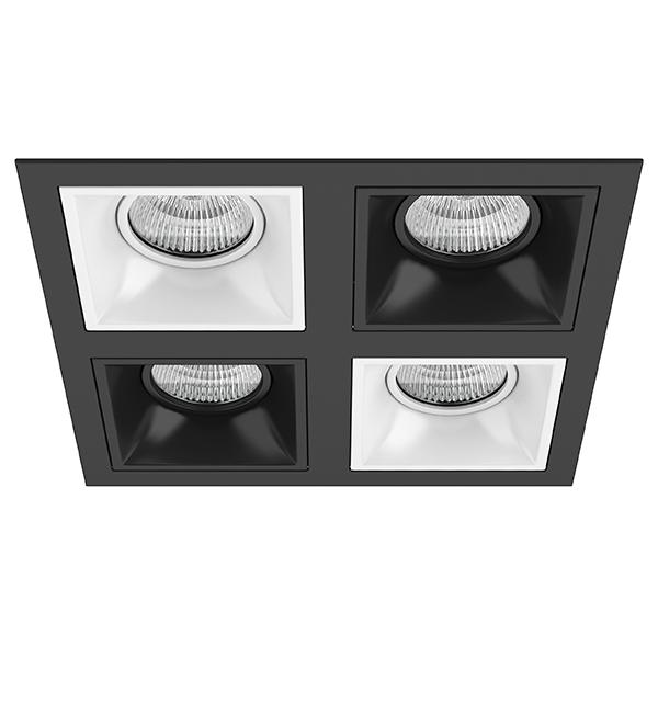 D54706070607 Светильник DOMINO QUADRO МR16 (214547+214506+214507+214506+214507)