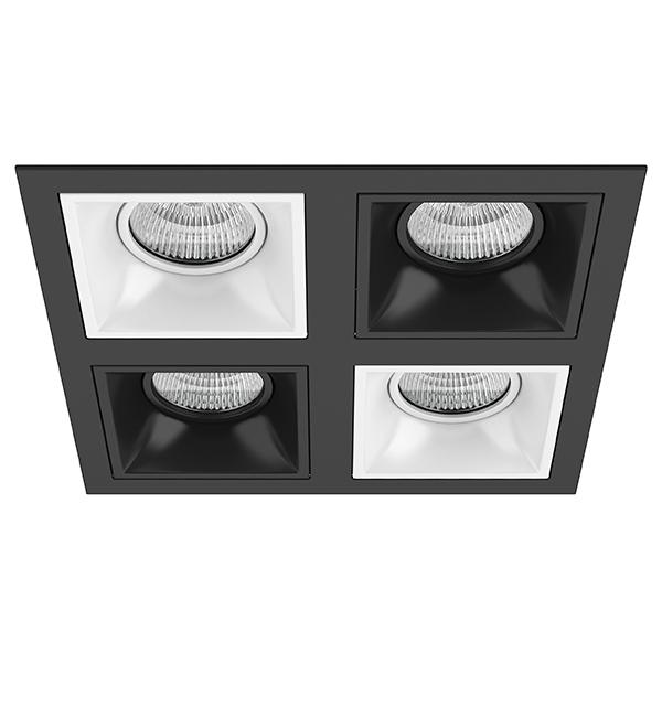 D54706070607 Светильник DOMINO QUADRO МR16 (214547+214506+214507+214506+214507)