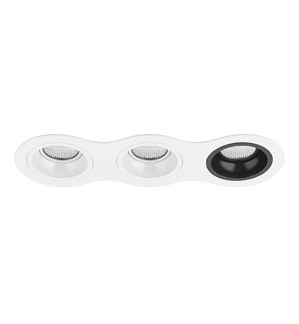 D636060607 Светильник DOMINO ROUND МR16 (214636+214606+214606+214607)