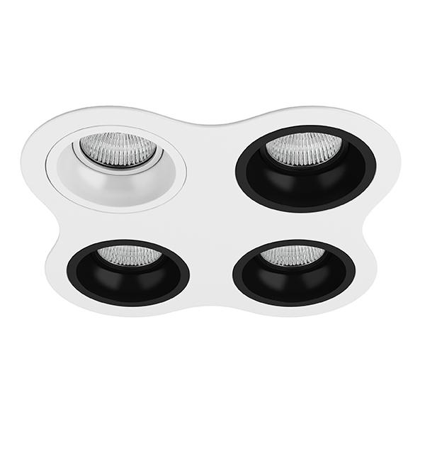 D64606070707 Светильник DOMINO ROUND МR16 (214646+214606+214607+214607+214607)