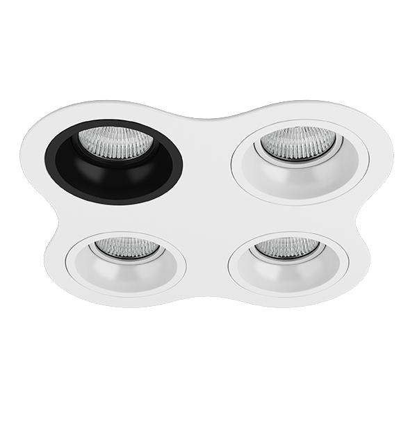 D64607060606 Светильник DOMINO ROUND МR16 (214646+214607+214606+214606+214606)