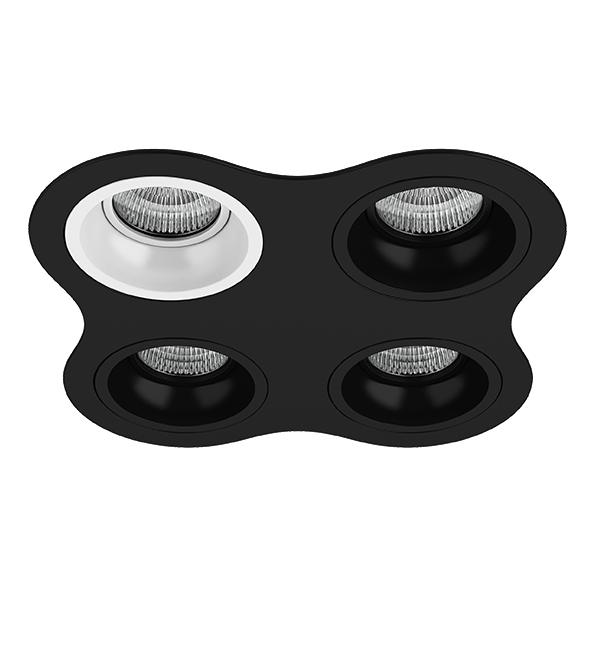 D64706070707 Светильник DOMINO ROUND МR16 (214647+214606+214607+214607+214607)