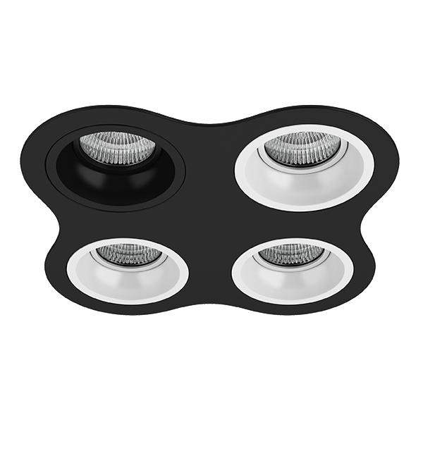 D64707060606 Светильник DOMINO ROUND МR16 (214647+214607+214606+214606+214606)