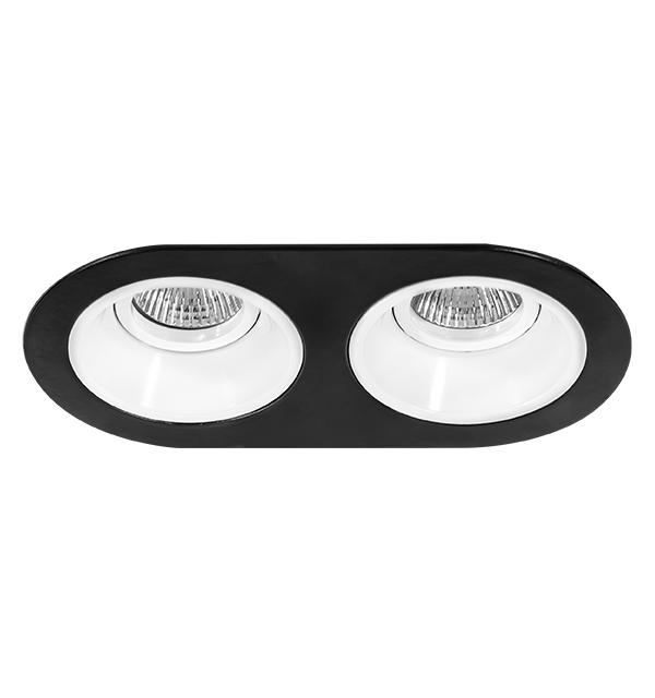 D6570606 Светильник DOMINO ROUND МR16 (214657+214606+214606)