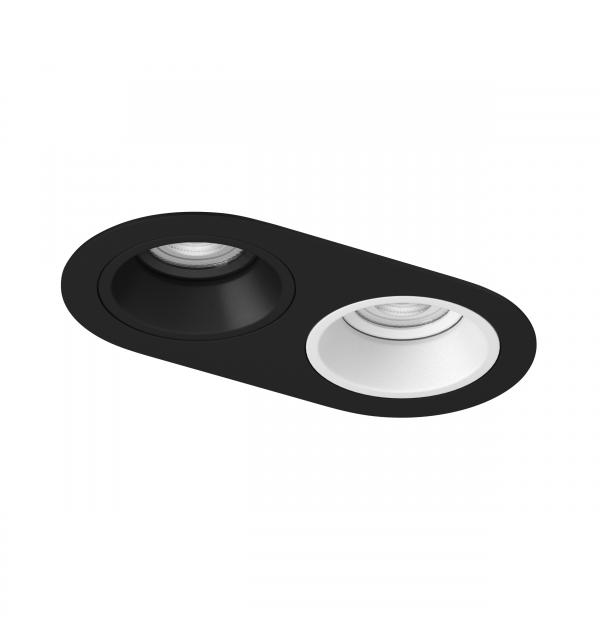 D6570607WBMOD Светильник DOMINO ROUND  под LED модуль/лампу МR16 (214657+214606+214607+214006+214007)