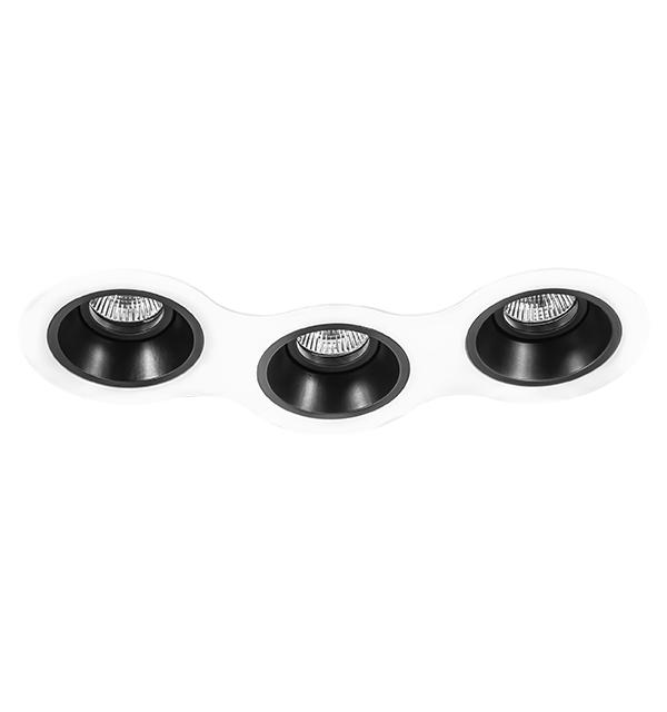 D696070707 Светильник DOMINO ROUND МR16 (214696+214607+214607+214607)