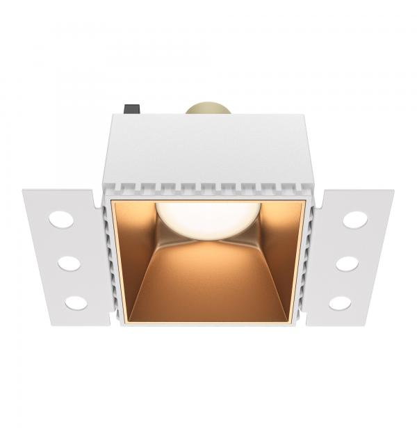 Встраиваемый светильник Technical DL051-01-GU10-SQ-WMG