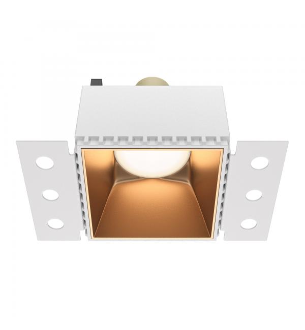 Встраиваемый светильник Technical DL051-01-GU10-SQ-WMG