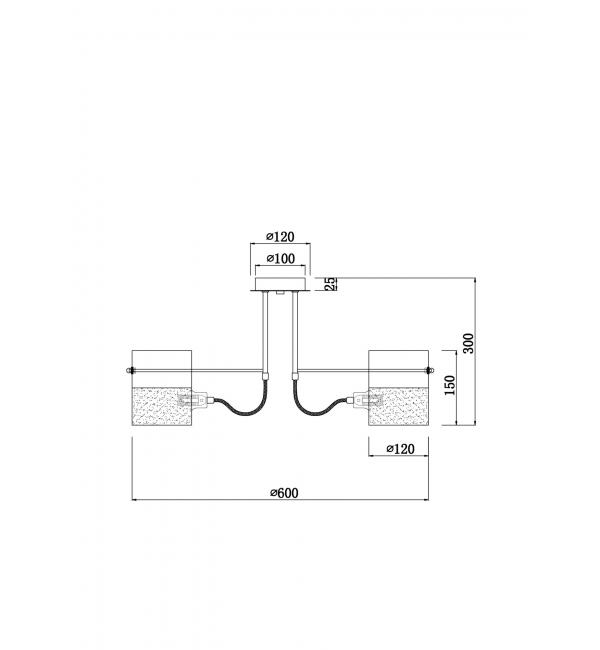 Люстра Freya FR2023PL-03CH