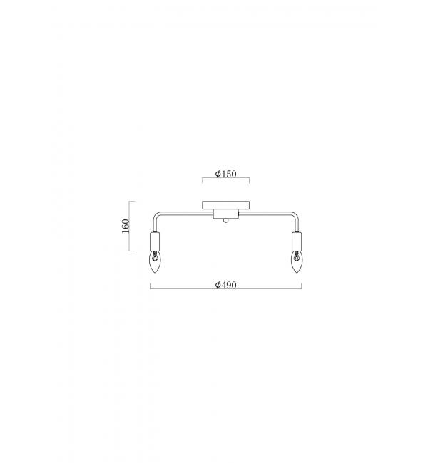 Люстра Freya FR4010CL-05GB