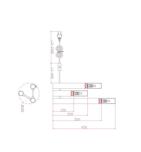 Настольный светильник Freya FR5109TL-03G