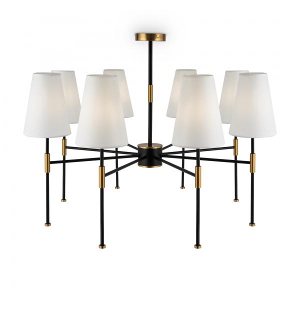 Люстра Freya FR5196PL-08BBS