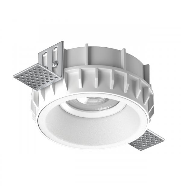 G214606WMOD Светильник DOMINO ROUND под LED модуль/лампу МR16 БЕЛЫЙ (214610+214606+214006)