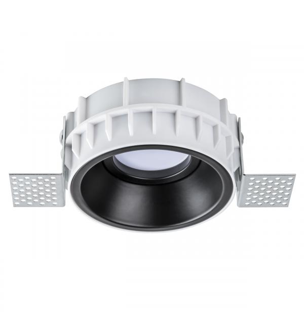 G214607 Светильник DOMINO ROUND MR16 ЧЁРНЫЙ (214610+214607)