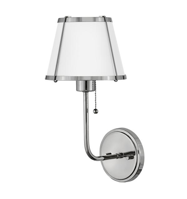 Бра Hinkley, Арт. HK-CLARKE1-PN-WH