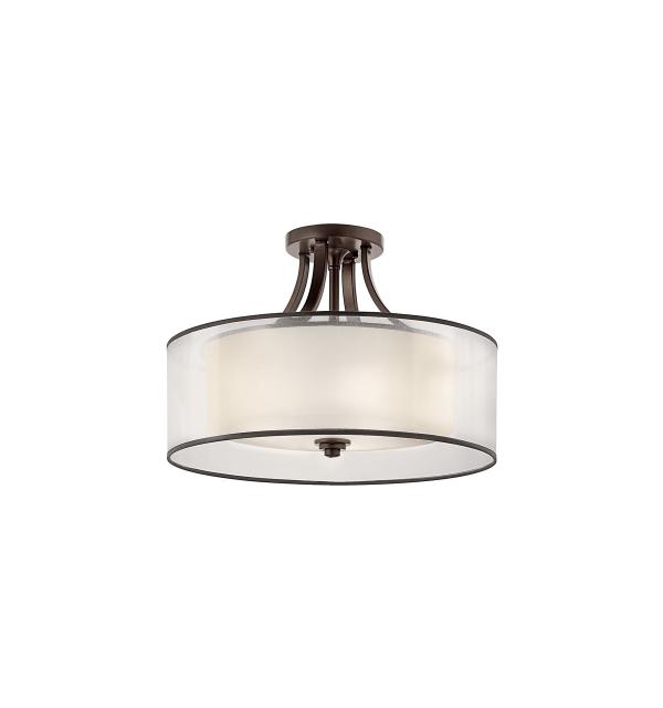 Потолочный светильник Kichler, Арт. KL-LACEY-SFM-MB