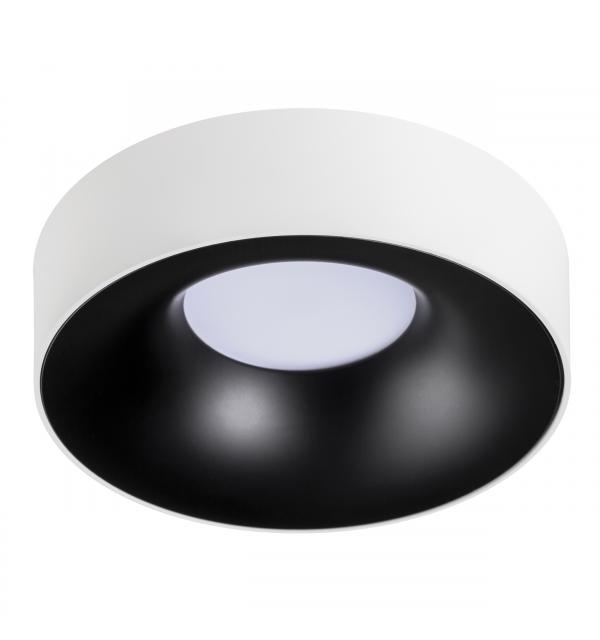 L01002720 Светильник LEVIGO MR16/HP16 ЧЕРНЫЙ/БЕЛЫЙ МАТОВЫЙ (010027+510020)